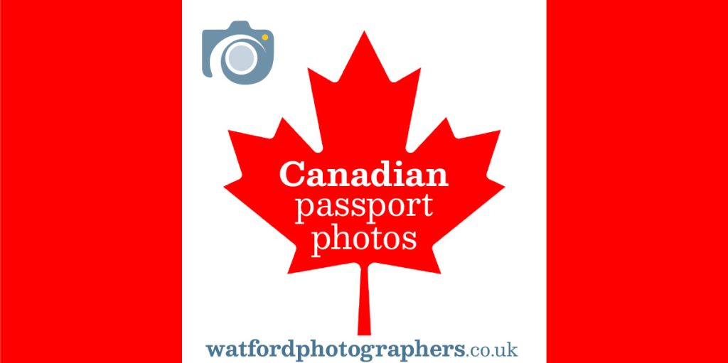 Canadian passport photos near Watford